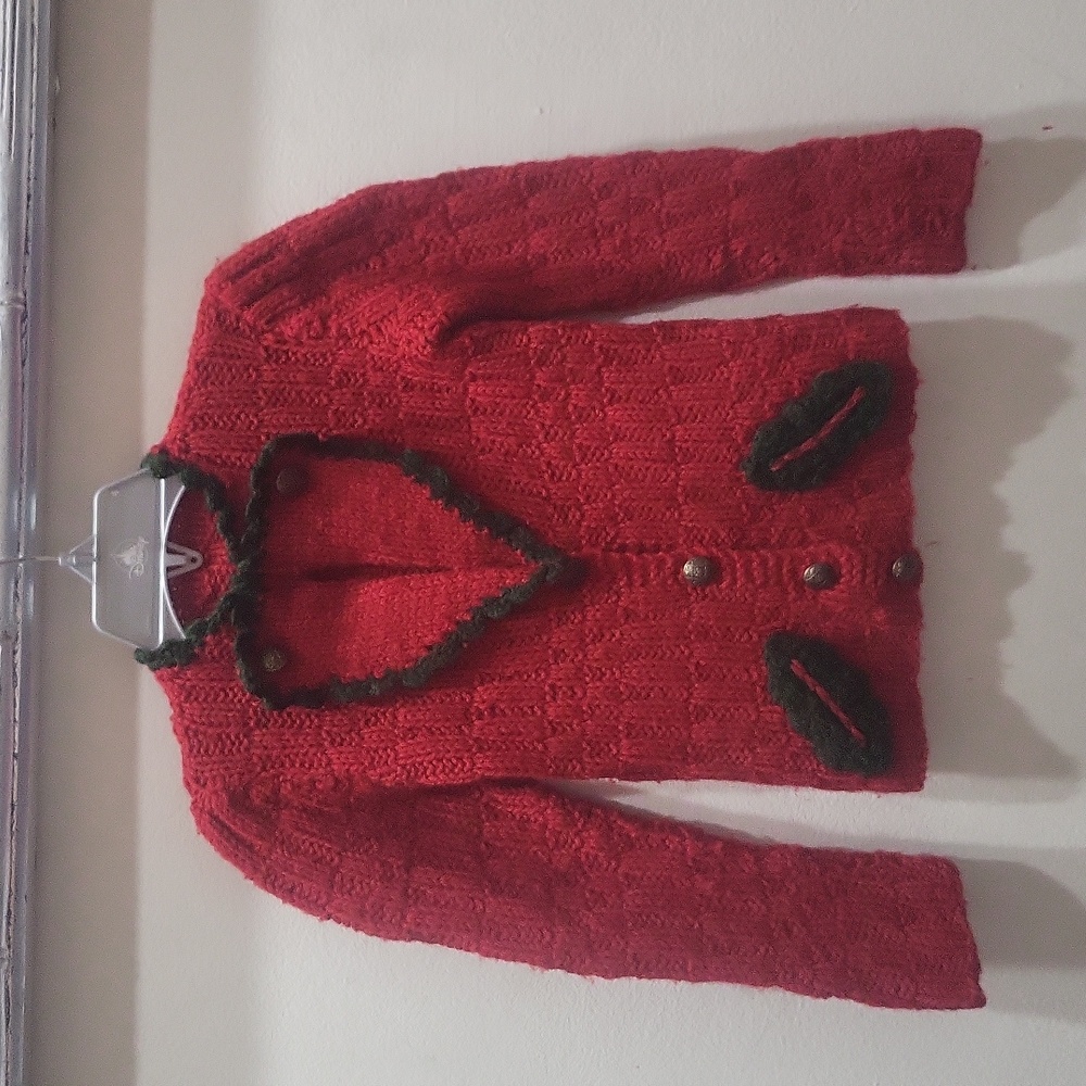 Vtg Handknit Sweater❤️